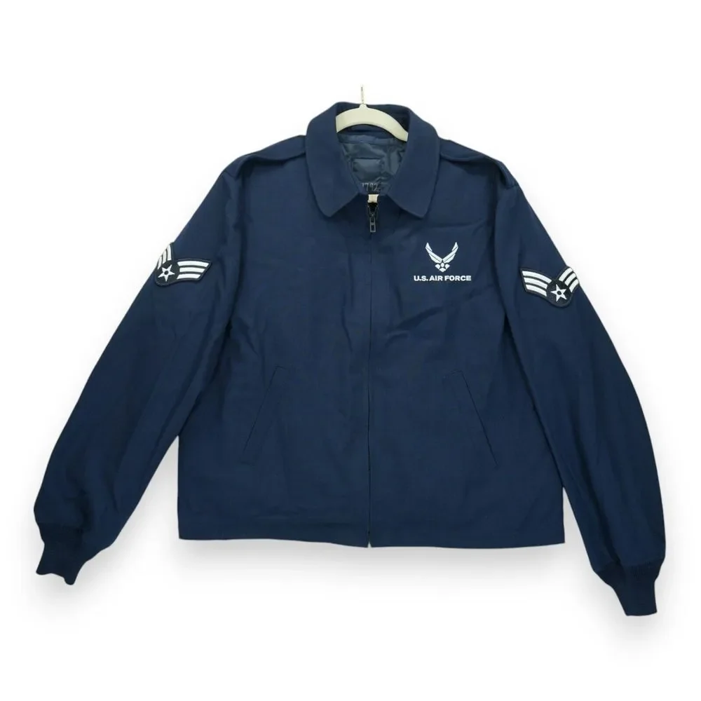 Defense Logistics Agency Women's Full Zip U.S. Air Force Jacket‎ Size 20L